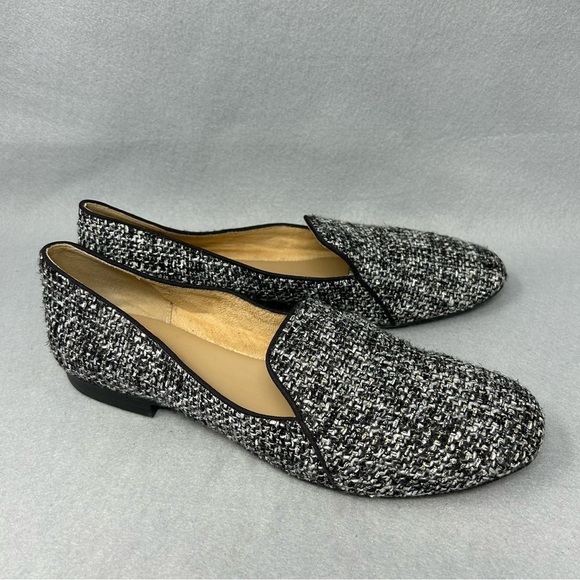 Naturalizer Emiline 2 tweed fabric upper Loafer women size 10N - Picture 2 of 13